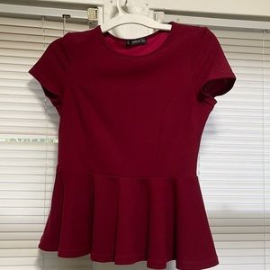 Peplum blouse